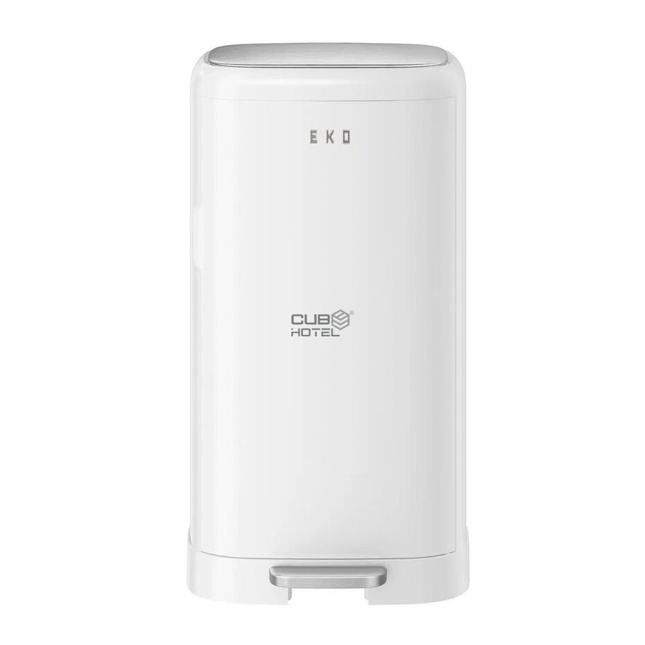 Balde com Pedal para Fraldas Bubu 30L Branco