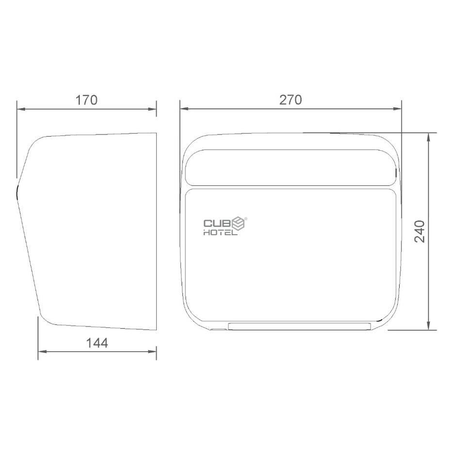 Secamanos Sensor Inox Satinado Hs700