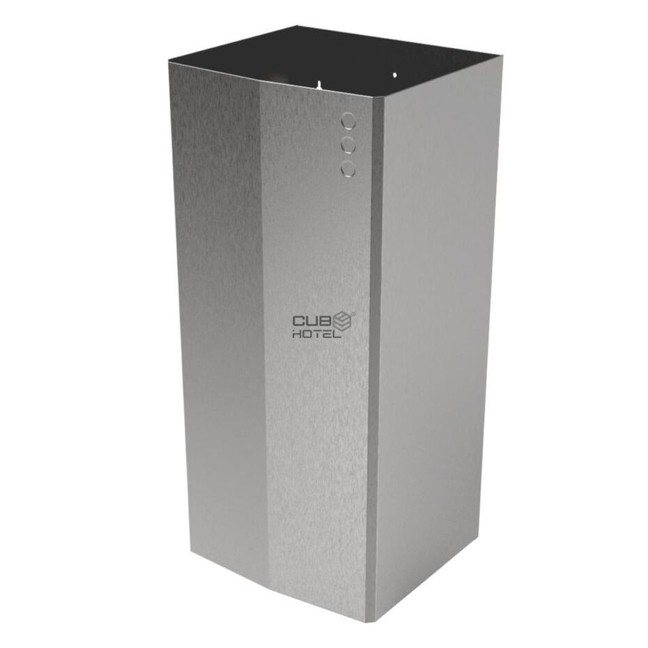 Papeleira Parede Inox Escovado 80L EVO