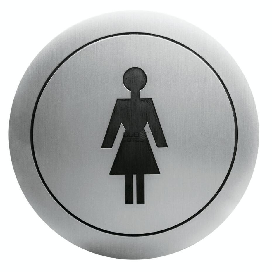 Pictograma WC adhesivo Señoras