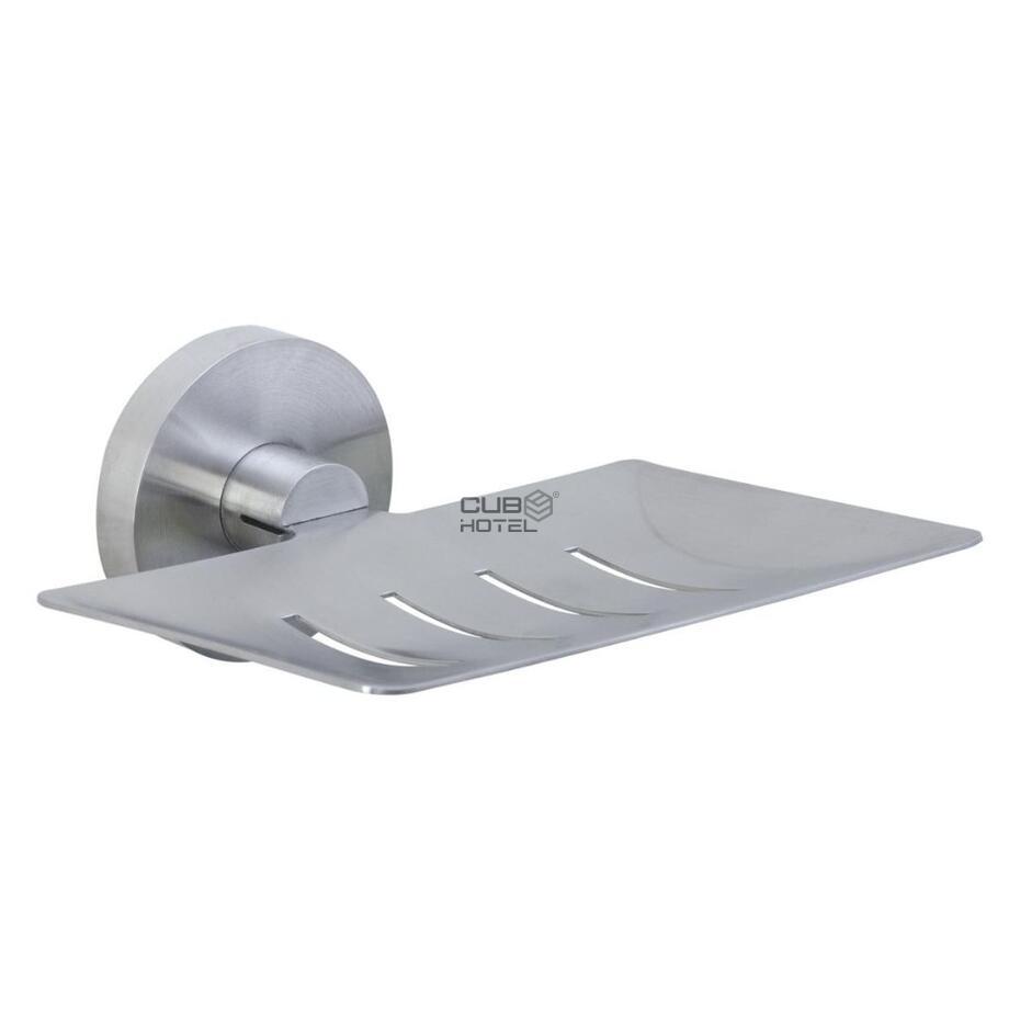 Saboneteira De Parede Niza Inox Escovado