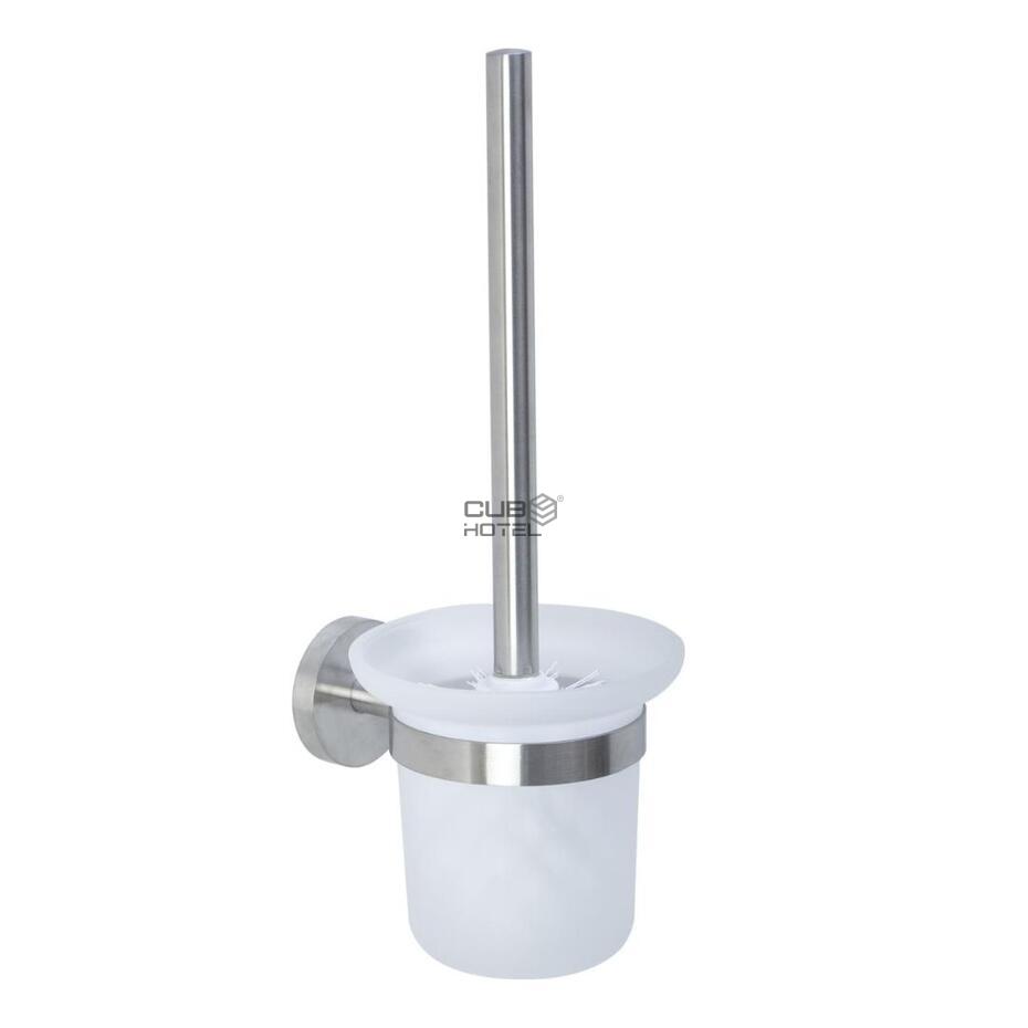 Escova Piaçaba Hotel Parede Inox Escovado