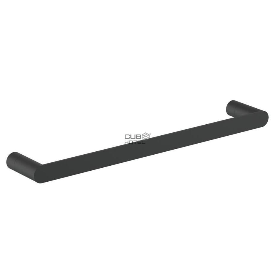 Toalheiro 40cm Aço Inox Preto Serie VERONA