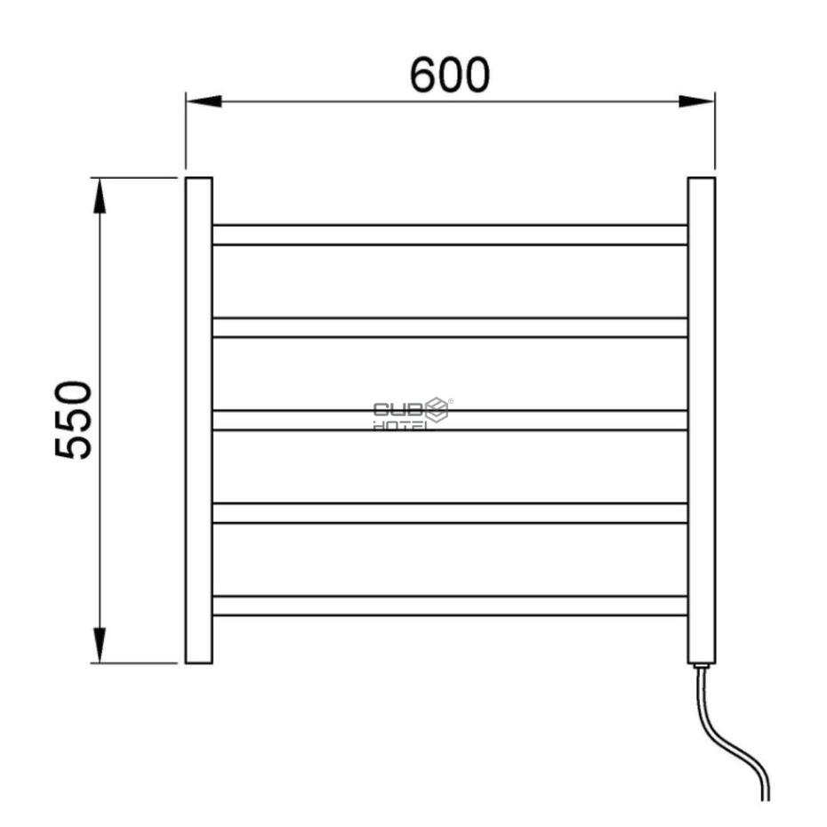 Radiador Elétrico 65W Com Interruptor