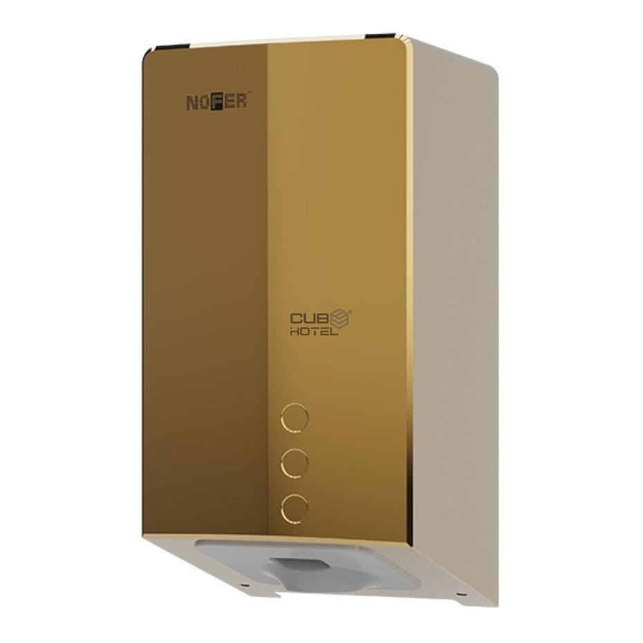 Secador Mãos Fuga Evo Dourado Brilho 800W com Filtro Hepa
