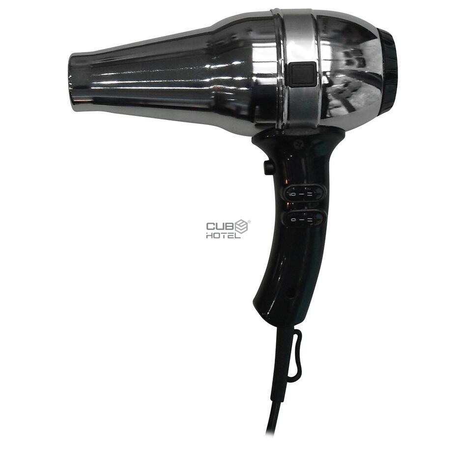 Secador de Cabelo Cromado Hotel 1800W
