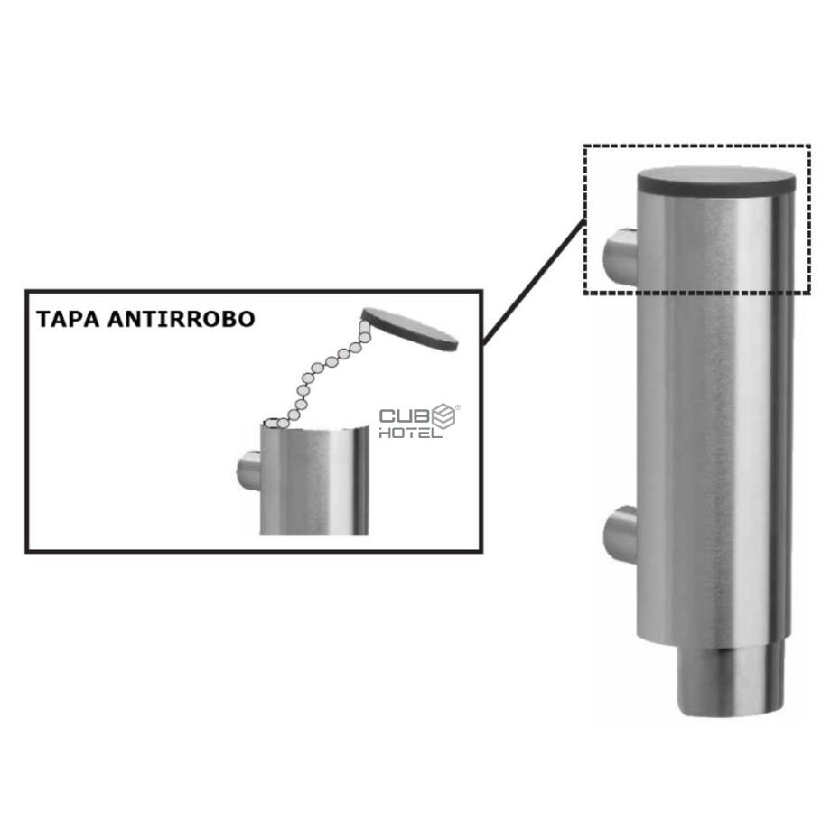 300ml Liquid Soap Dispenser in Stainless Steel