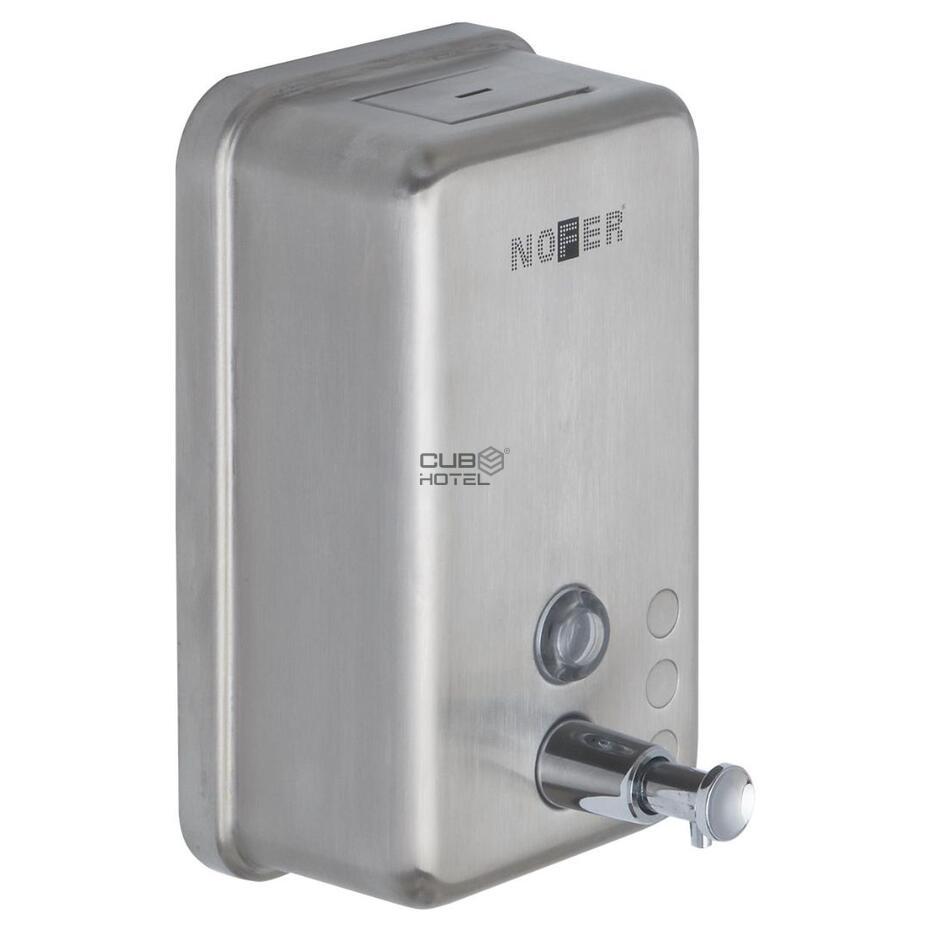 Dosificador De Jabón Líquido 1200 Ml Acero Inox Satinado