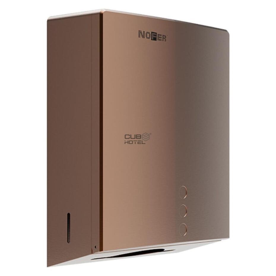 Dispensador Papel de Mãos Inox Bronze EVO