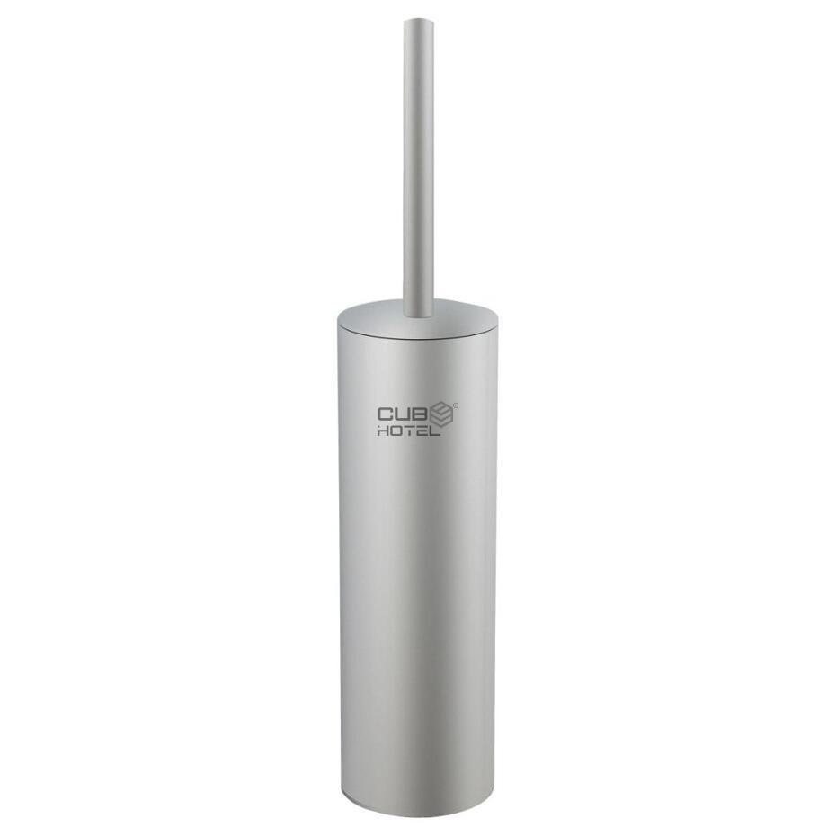 Escova Piaçaba Parede Inox Escovado WC