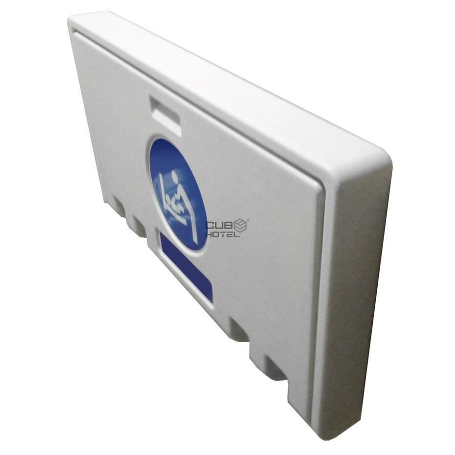 Fraldario de Parede Horizontal Branco NOFER