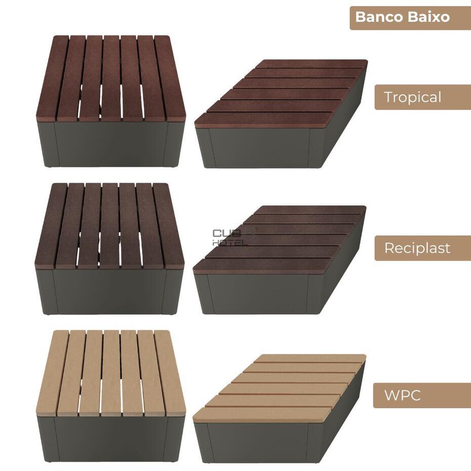 Osaka Planter and Bench Modular System