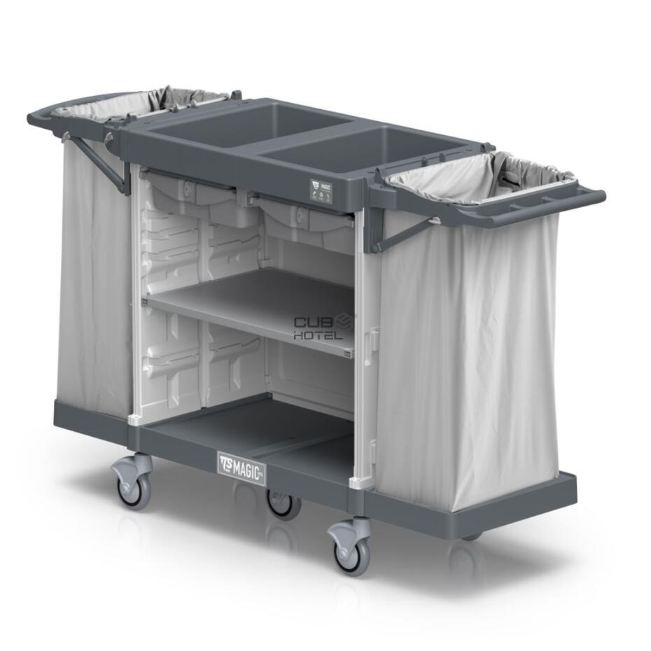 Carro Housekeeping Hotel 890 com Gavetas