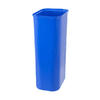 Papeleira Reciclagem Azul 40L