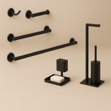 Acessórios WC Linha Preta