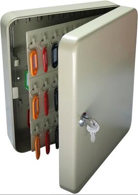 Portallaves Acero 108 Llaves con cerradura