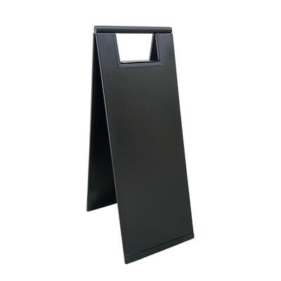 Sinal de Pavimento Metal Preto