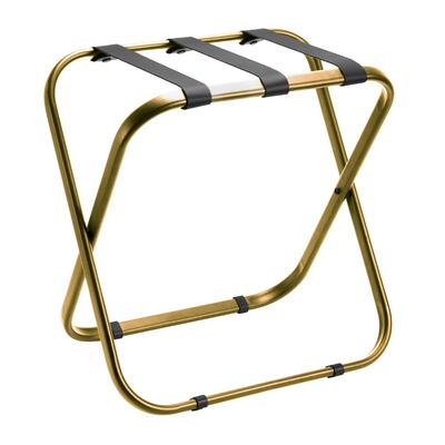Soporte Maletas Acero Dorado Cinta Nylon