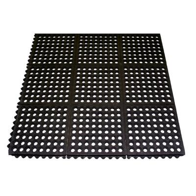 Alfombra de Goma con Encastre 90x90 cm Espesor 12 mm