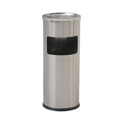 Papeleira Cinzeiro Aço Inox 10L