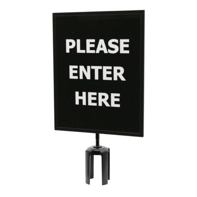 Expositor de Informação A4 Preto