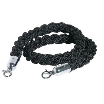 Black Separation Rope for Stainless Steel Post 150 cm