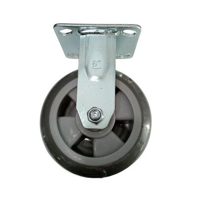 Roda Fixa para Carro de Bagagem 15 cm