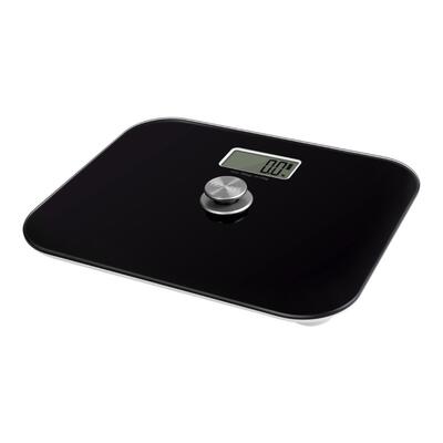 Bascula Digital Negra SCALA Funcionamiento Sin Pilas 