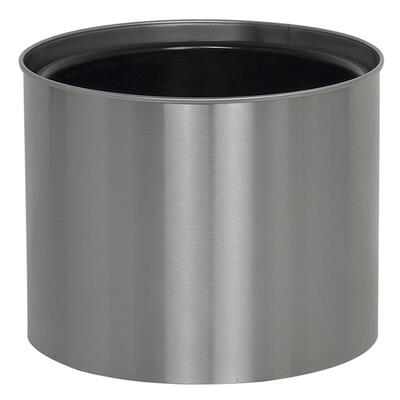 Floreira Redonda en Acero Inox