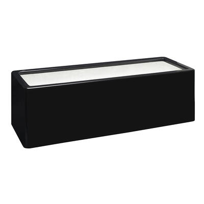 Floreira rectangular en fibra de vidrio