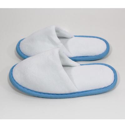 100 pares, pantuflas de terciopelo Hotel Kid, 22 cm