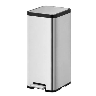 Cubo de Pedal Conectable 30L Acero Inoxidable Ecomaid 