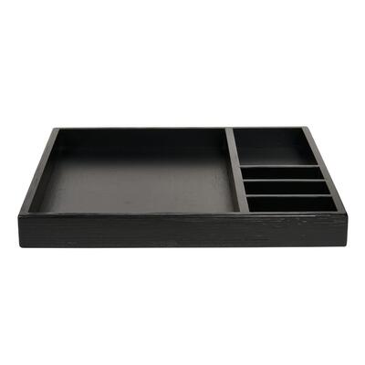 Buxton Compact Tray 4 Compartments BUSA Bamboo