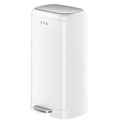 Balde com Pedal para Fraldas Bubu 30L Branco