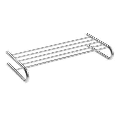 Prateleira Com Toalheiro Em Inox Escovado 600 Mm