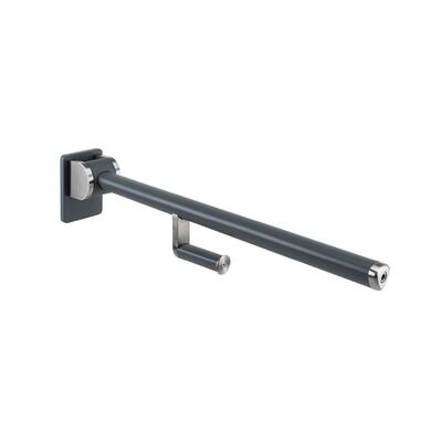 Barra de apoyo Abatible con Portarrollos Antimicrobiano