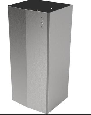 EVO wall-mounted 80L stainless steel bucket