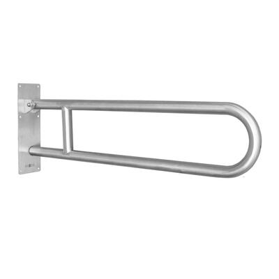 Barra de Apoyo Abatible En Acero Inox 80cm