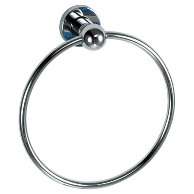 Chromed Brass Large Towel Hoop