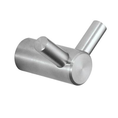 Satin Finished Stainless Steel Double Hook