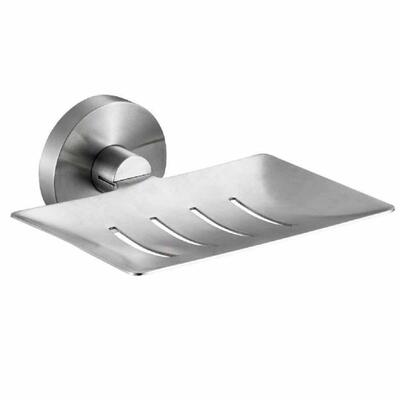 Satin Finished Stainless Steel Soap Dish