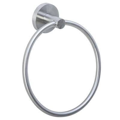 Toallero De Aro Acero Inoxidable Satinado