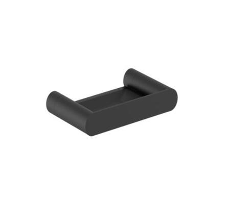 Jabonera Negra Acero Inox VERONA