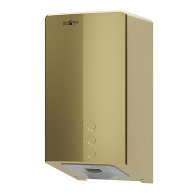 Secador Mãos Fuga Evo Ouro Escovado 800W com Filtro Hepa