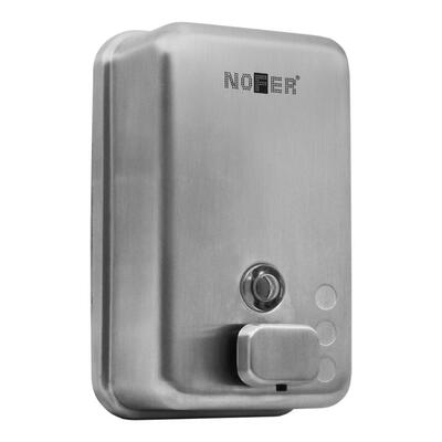 Doseador Aço Inox Manual Sabão 1.2L