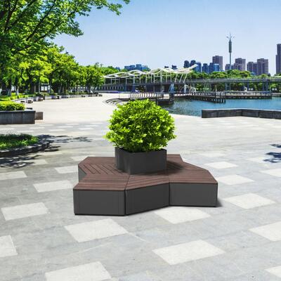 Jardinera y Banco Osaka Sistema Modular