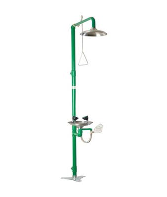Ducha y Lavaojos De Emergencia Acero Inox 700SS